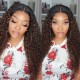 Jerry Curly 13x4 Lace Front Balayage Highlights Wig Human Hair Wig