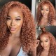 Deep Wave Hair 13x4 Pre Plucked Human Hair Lace Front Wigs 