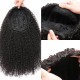 Hurela Afro Curly Wig Human Hair Half Wig 150% Density Kinky Curly 3/4 Half Wig 28 Inches Special Sale Lowest Price 
