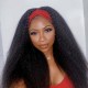 Hurela Human Hair Wigs Glueless Wig Headband Wigs