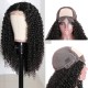 Hurela Lace Part Wig Natural Color Virgin Human Hair 150% Density