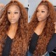 Deep Wave Hair 13x4 Pre Plucked Human Hair Lace Front Wigs 