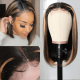 Hurela Blonde Highlight Piano Color Lace Part Wig
