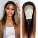 Hurela High Quality Straight Hairstyles 13*5 Lace Front Wig Virgin Human Hair Wig 150% Density #FB30 Color
