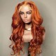 Hurela 13X4 Lace Front Wig 150% density Natural ColorBody Wave Pre-plucked Lace Front Wig 150% density Natural Color
