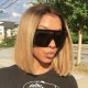 Hurela Best Straight Short Bob Wigs 13x4 Lace Front Wigs Virgin Human Hair 130% Density