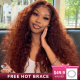 Deep Wave Hair 13x4 Pre Plucked Human Hair Lace Front Wigs