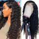 Deep Wave Hair 13x4 Pre Plucked Human Hair Lace Front Wigs 