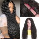 Hurelawig Jerry Curly 3x1 U Part Wig Unprocessed Virgin Hair Wigs 150% Density Natural Color