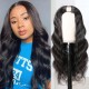 U Part Wig Human Hair Body Wave Hair 150% Density