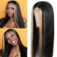 straight Hair #TL27 Lace Part Human Hair Wigs