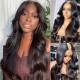 U Part Wig Human Hair Wigs Body Wave