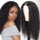 Hurelawig Jerry Curly 3x1 U Part Wig Unprocessed Virgin Hair Wigs 150% Density Natural Color