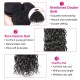 Hurela Hair Peruvian Hair Water Wave 3 Bundles With 4x4 Lace Closure