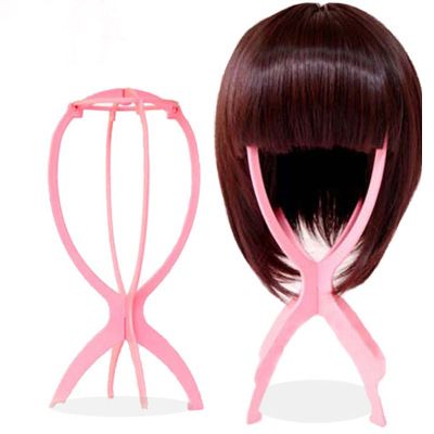 human hair wigs, wig stand, wear a wig